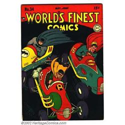 World's Finest Comics #34 (DC, 1948). The...