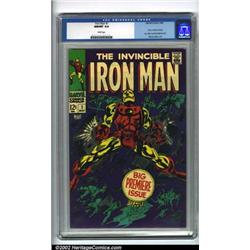 Iron Man #1 (Marvel, 1968). Continued from...