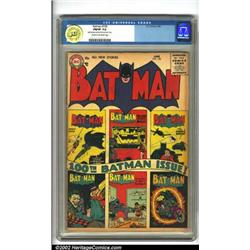 Batman #100 (DC, 1956). The Caped Crusader...