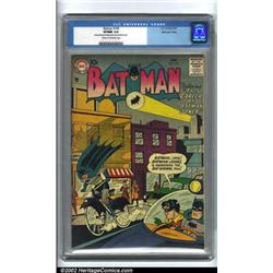 Batman #108 Mohawk Valley pedigree (DC, 19...