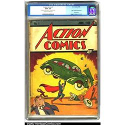 Action Comics #1 (DC,1938). The number one...