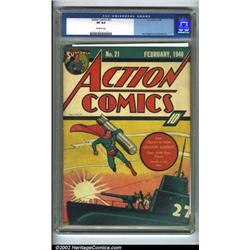 Action Comics #21 (DC, 1940). On this Shus...