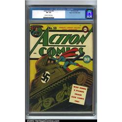 Action Comics #59 Mile High pedigree (DC,1...