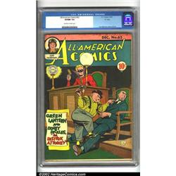 All-American Comics #62 "D" Collection ped...