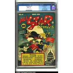 All-Star Comics #4  D  pedigree (DC, 1941)...