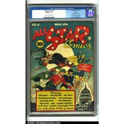 All-Star Comics #4 "D" pedigree (DC, 1941)...