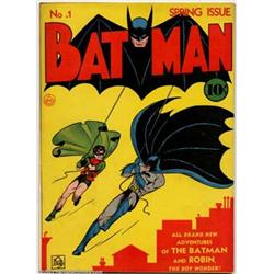Batman #1 (DC, 1940). One of the most desi...