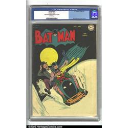 Batman #26 (DC, 1945). A cool Bat-sled cov...
