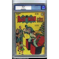 Batman #45 (DC, 1948). A charming Christma...