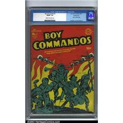 Boy Commandos #1 Crowley pedigree (DC, 194...