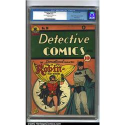 Detective Comics #38 (DC, 1940). The sensa...