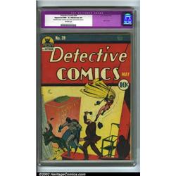 Detective Comics #39 (DC, 1940). Featuring...