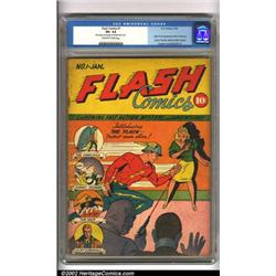 Flash Comics #1 (DC, 1940). One of the cla...