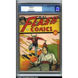 Flash Comics #8 (DC, 1940). A terrific ear...