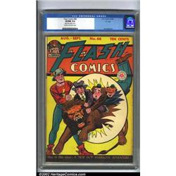 Flash Comics #66 "D" pedigree (DC, 1945)....