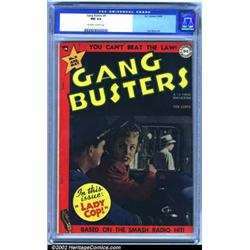Gang Busters #9 (DC, 1949). Based on the s...