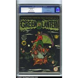 Green Lantern #3 (DC, 1942). Featuring a c...