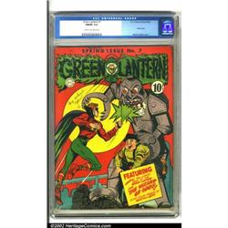 Green Lantern #7 (DC, 1943). A classic rob...