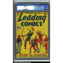 Leading Comics #1 Crowley pedigree (DC, 19...