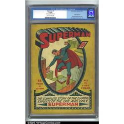Superman #1 (DC, 1939). The Man of Steel,...