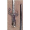 Image 1 : 1874 FRENCH EPEE SWORD BAYONET AND SCABBARD