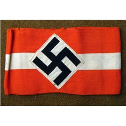 ORIGINAL HITLER YOUTH ARMBAND WORN BY A HJ MEMBER
