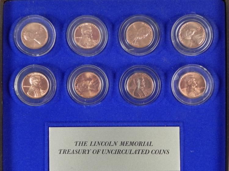 Kennedy Mint Historical U.S. Coin Collection in Case