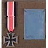 Image 2 : WWII Original Nazi Iron Cross w/ Ribbon & Envelope