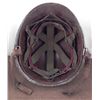 Image 3 : US WWII/KOREAN WAR COMBAT HELMET & LINER W/STRAPS