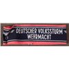 Image 1 : NAZI "DEUTSCHER VOLKSSTURM WEHRMACHT ORIGINAL ARMBAND