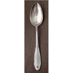 ORIGINAL RARE LARGE SS SILVER DINING HALL SOUP SPOON