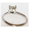 Image 1 : 0.72CTW 14K GOLD DIAMOND RING PRINCESS H-I/SI2/I1
