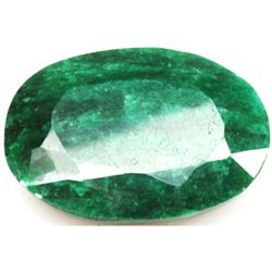 African Emerald Loose Gems 145.99ctw Oval Cut