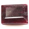 Image 1 : Natural African Ruby 144.17ctw  Emerald Cut Stone