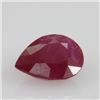 Image 1 : Natural Ruby Pear Cut 9x11mm 1 pc per lot 3.45ctw