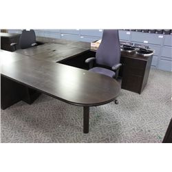 NIGHT SHADE RH U-SHAPE EXECUTIVE DESK