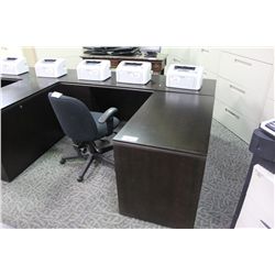 NIGHT SHADE RH L-SHAPE DESK