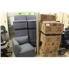 Image 2 : LARGE LOT OF OFFICE CHAIRS, RECEPTION SEATING &