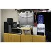 Image 1 : LOT OF HOUSEHOLD APPLIANCES & STEREO EQUIPMENT