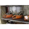 Image 2 : 2 CHAIN SAWS & A CUT OFF SAW