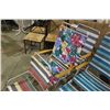 Image 1 : 3 ALUMINUM FRAMED PATIO CHAIRS