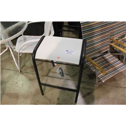 SET OF 4 TELESCOPE CASUAL OUTDOOR STOOLS