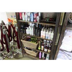 LARGE LOT OF SPA INVENTORY INCLUDING GELS,