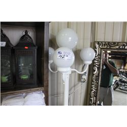 3 - 4 LIGHT OUTDOOR PEDESTAL LANTERN