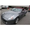 Image 1 : 2011 GREY NISSAN 370Z CONVERTIBLE 2DR COUPE