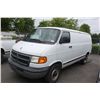 Image 1 : 2001 WHITE DODGE RAM 2500 CARGO VAN 113,317KM