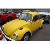Image 1 : 1973 YELLOW VOLKSWAGEN BEETLE 2DR SDN 32,777MILES