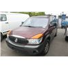 Image 1 : 2002 RED BUICK RENDEZVOUS 4DR SUV 204,638KM 3.4L