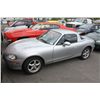 Image 1 : 2003 GREY MAZDA MIATA MX-5 CONVERTIBLE 2DR COUPE