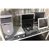 Image 1 : LOT OF COMPUTER EQUIPMENT INCL 3 MONITORS, 1